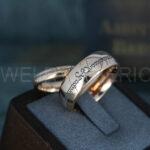 Elvish Rings, Elvish Wedding Rings, Elvish Wedding Bands, Elvish Jewelry, Rose Gold Wedding Rings - Image 2