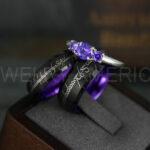 Elvish Rings, Elvish Wedding Rings, Elvish Wedding Bands, Elvish Jewelry, Black Wedding Rings