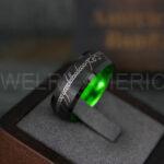 Elvish Rings, Elvish Wedding Rings, Elvish Wedding Bands, Elvish Jewelry, Black Wedding Rings