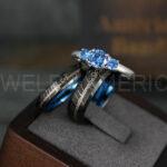 Elvish Rings, Elvish Wedding Rings, Elvish Wedding Bands, Elvish Jewelry, Black Wedding Rings