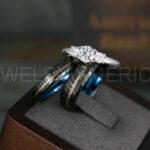 Elvish Rings, Elvish Wedding Rings, Elvish Wedding Bands, Elvish Jewelry, Black Wedding Rings