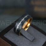 Barb Wire Ring, Barbed Wire Ring, Barb Wire Wedding Ring, Couple Rings, Biker Rings - Image 3