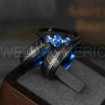Elvish Rings, Elvish Wedding Rings, Elvish Wedding Bands, Elvish Jewelry, Black Wedding Rings