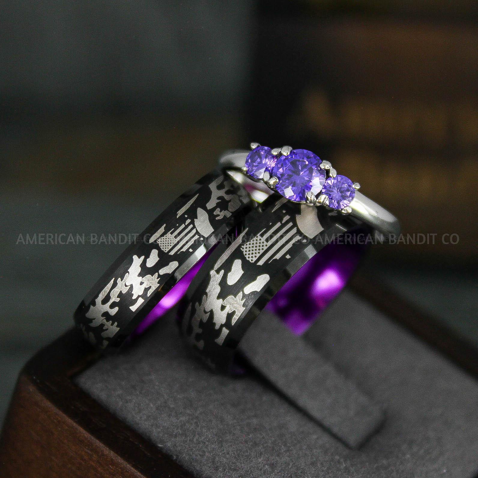 IMG_6259 American Flag Rings, Camo Rings, Army Rings, Military Rings, Military Jewelry - Image 1