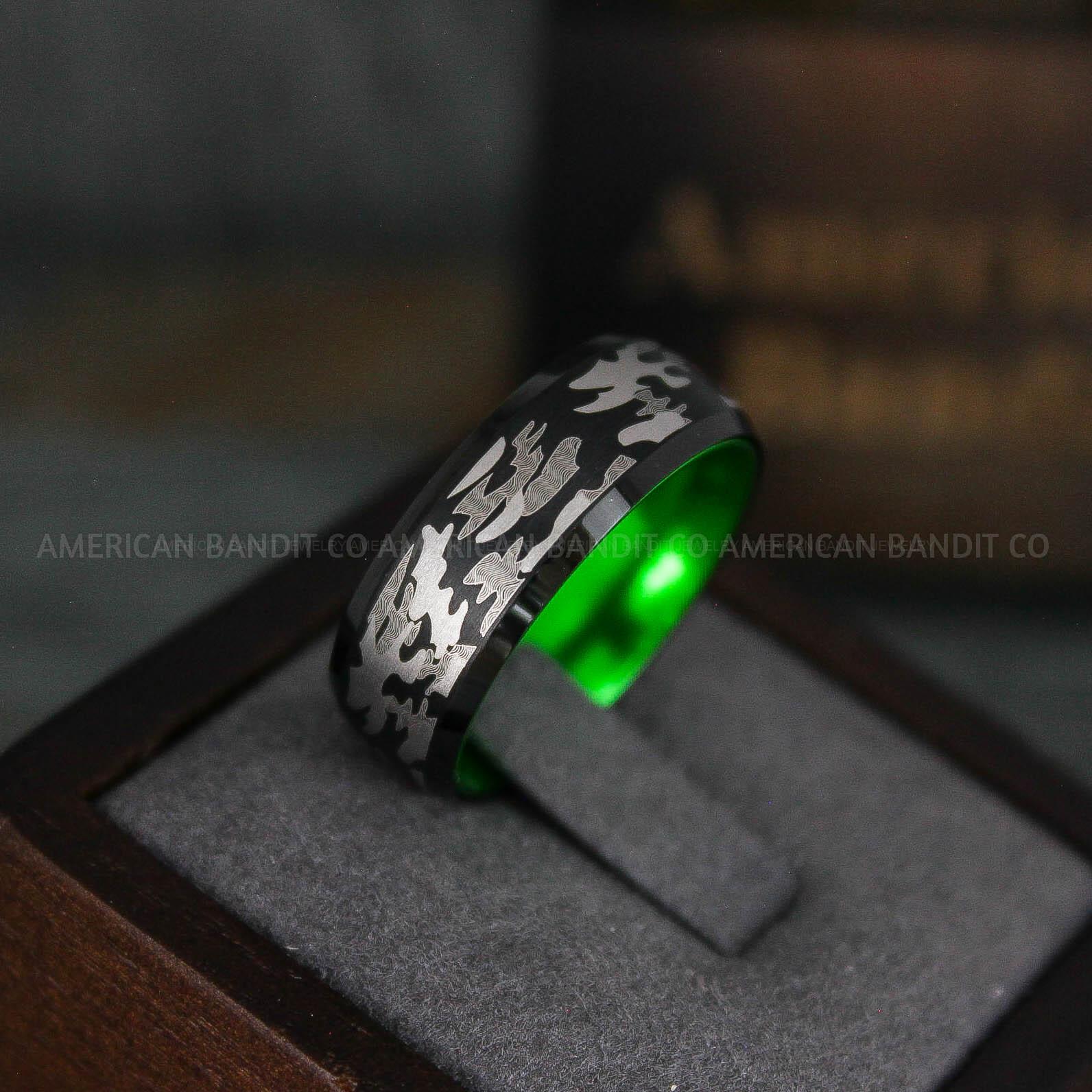 IMG_6267 American Flag Rings, Camo Rings, Army Rings, Military Rings, Military Jewelry - Image 1