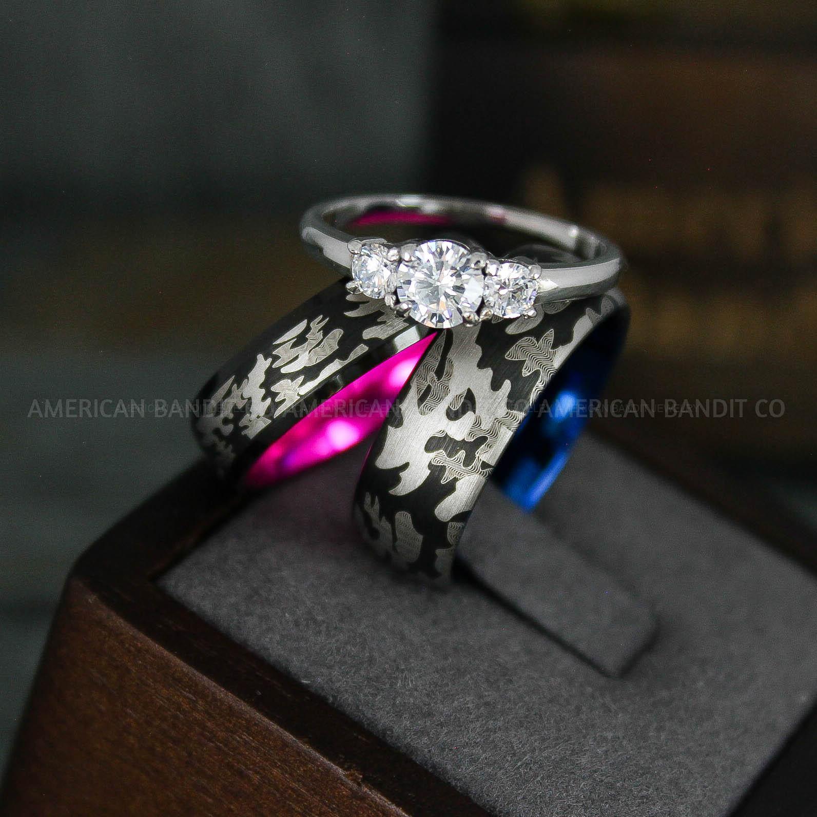 IMG_6282 American Flag Rings, Camo Rings, Army Rings, Military Rings, Military Jewelry - Image 1