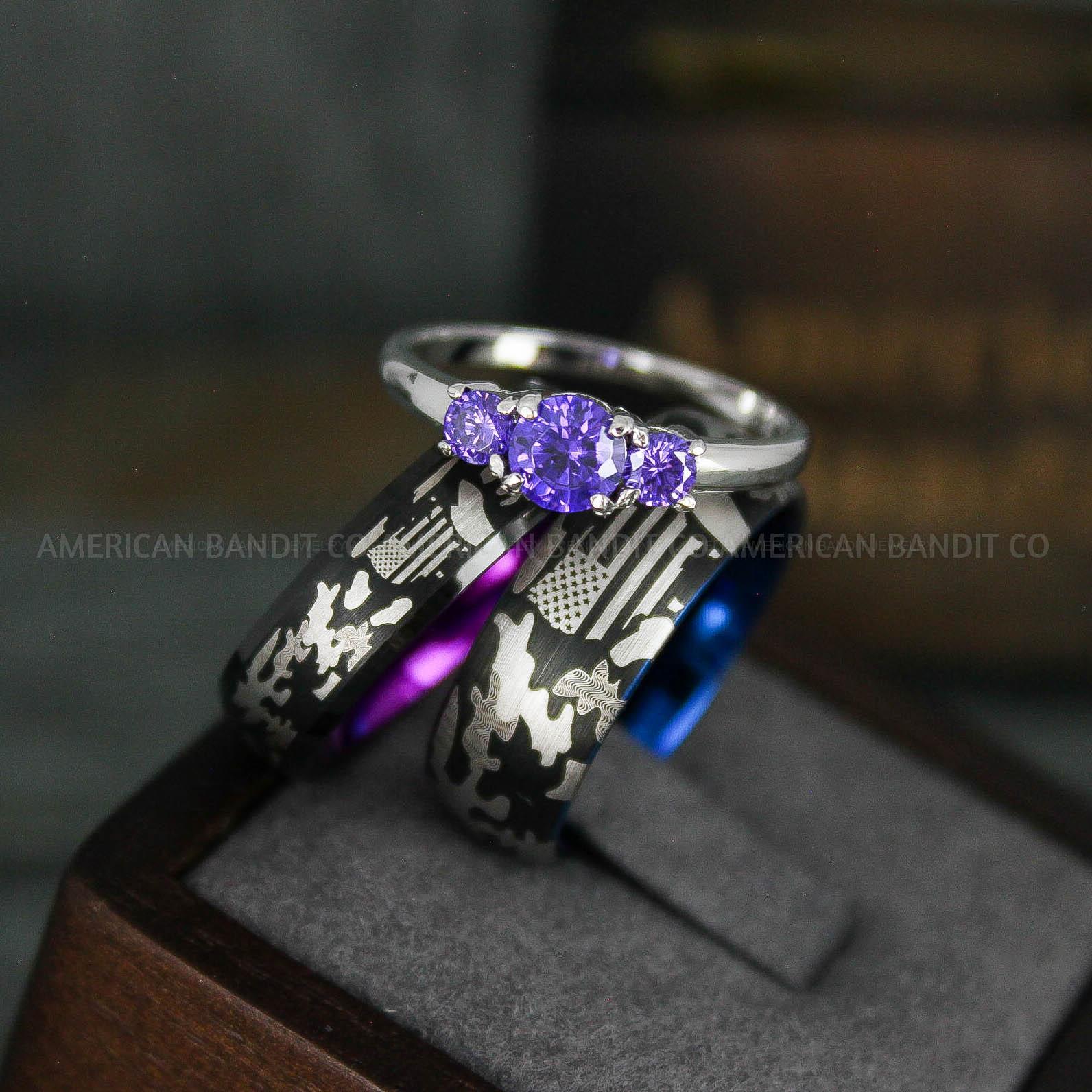 IMG_6284 American Flag Rings, Camo Rings, Army Rings, Military Rings, Military Jewelry - Image 1