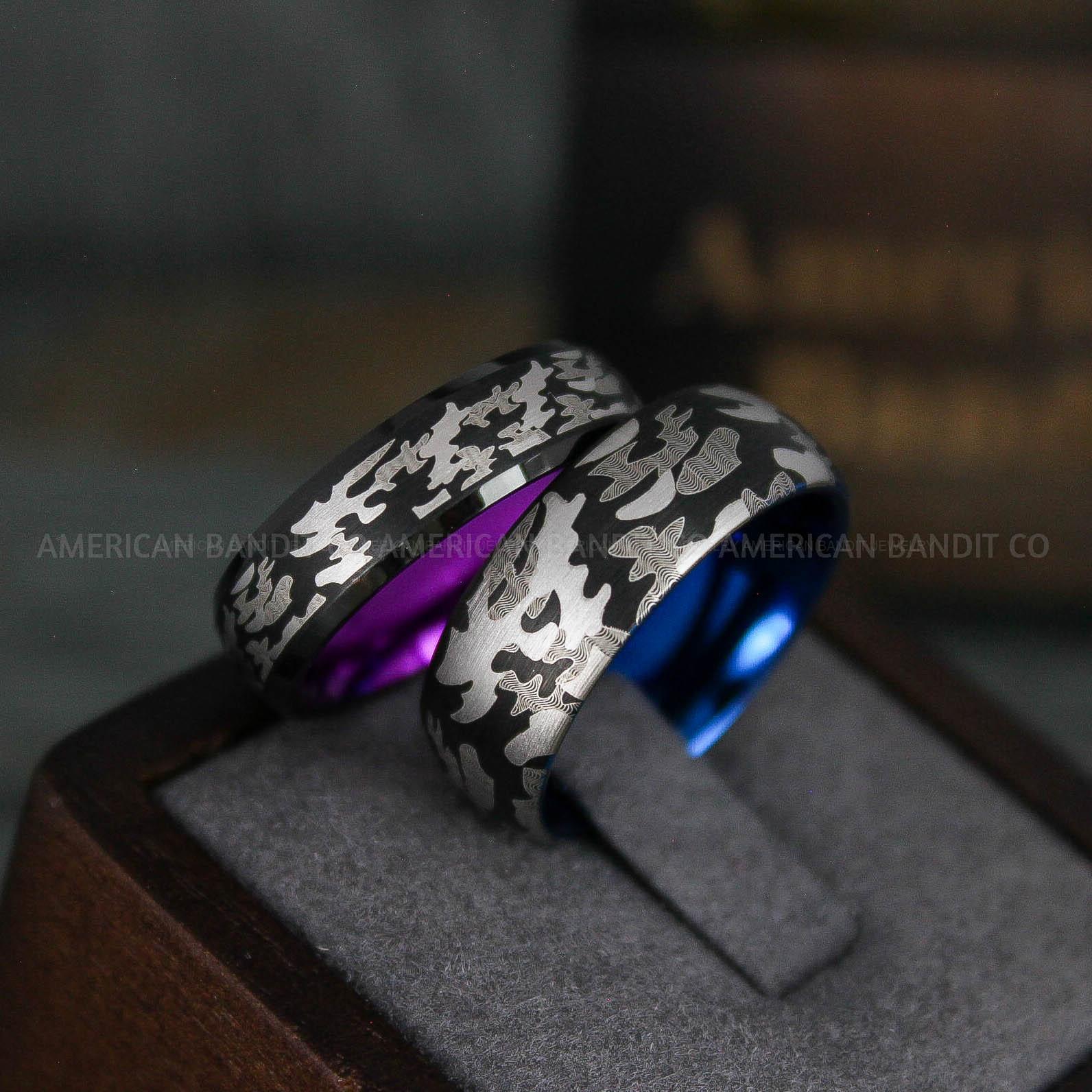 IMG_6285 American Flag Rings, Camo Rings, Army Rings, Military Rings, Military Jewelry - Image 1