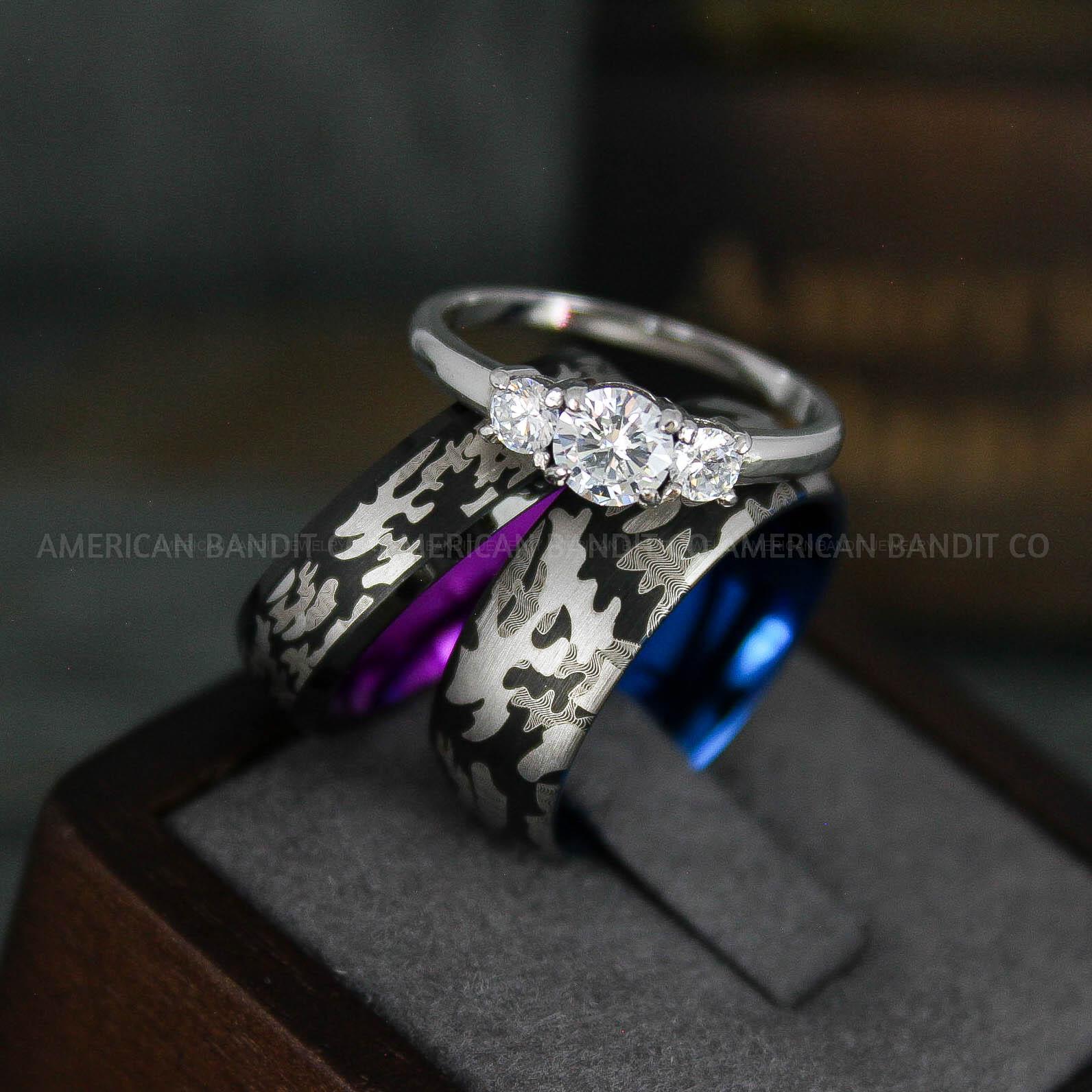 IMG_6288 American Flag Rings, Camo Rings, Army Rings, Military Rings, Military Jewelry - Image 1