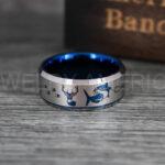 Deer Hunting Ring, Catfish Ring, Catfish Jewelry, Fishing Ring, Fisherman Ring, Catfish Wedding Ring, Hunting Ring, Fish Hooks Ring - Image 2