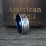 Deer Hunting Ring, Catfish Ring, Catfish Jewelry, Fishing Ring, Fisherman Ring, Catfish Wedding Ring, Hunting Ring, Fish Hooks Ring