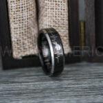 Bills Ring, Football Ring, Bills Wedding Ring, Bills Wedding Band, Black Wedding Ring