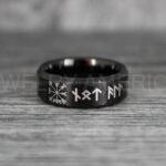 Viking Ring, Vikings Jewelry, Norsemen Ring, Nordic Runes Ring, Vikings Wedding Ring, Vikings Wedding Band, Runes Wedding Ring, Nordic Rings