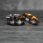 Viking Ring, Vikings Jewelry, Norsemen Ring, Nordic Runes Ring, Vikings Wedding Ring, Vikings Wedding Band, Runes Wedding Ring, Nordic Rings