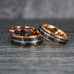 Barb Wire Ring, Barbed Wire Ring, Barb Wire Wedding Ring, Couple Rings, Biker Rings - Image 4