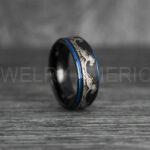 Ocean Wave Rings, Couple Rings, Wave Rings, Beach Jewelry, Beach Wedding Rings, Summer Wedding Rings - Image 7