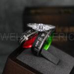 Mario Rings, Couple Rings, Mario Brothers Wedding Rings, Gamer Rings, Gamer Jewelry, Mario Wedding Bands, Gamer Wedding Rings