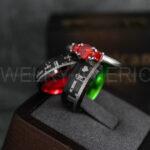 Mario Rings, Couple Rings, Mario Brothers Wedding Rings, Gamer Rings, Gamer Jewelry, Mario Wedding Bands, Gamer Wedding Rings