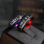 Mario Rings, Couple Rings, Mario Brothers Wedding Rings, Gamer Rings, Gamer Jewelry, Mario Wedding Bands, Gamer Wedding Rings