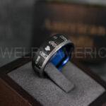 Mario Rings, Couple Rings, Mario Brothers Wedding Rings, Gamer Rings, Gamer Jewelry, Mario Wedding Bands, Gamer Wedding Rings - Image 3