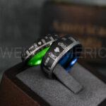 Mario Rings, Couple Rings, Mario Brothers Wedding Rings, Gamer Rings, Gamer Jewelry, Mario Wedding Bands, Gamer Wedding Rings