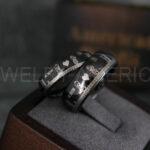 Mario Ring, Mario Brothers Wedding Ring, Gamer Ring, Gamer Jewelry, Mario Wedding Band, Gamer Wedding Ring - Image 4