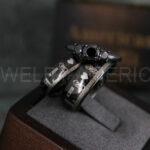 Mario Rings, Couple Rings, Mario Brothers Wedding Rings, Gamer Rings, Gamer Jewelry, Mario Wedding Bands, Gamer Wedding Rings