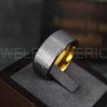 Circuit Board Ring, Circuit Board Wedding Band, Gamer Ring, Gamer Wedding Band