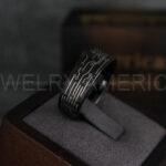 Circuit Board Ring, Circuit Board Wedding Band, Gamer Ring, Gamer Wedding Band - Image 3