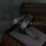 Circuit Board Ring, Circuit Board Wedding Band, Gamer Ring, Gamer Wedding Band - Image 4