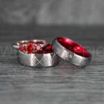 Til Valhalla Rings, Viking Rings, Runes Rings, Vegvísir Ring, Nordic Rings, Norsemen Rings, Nordic Runes Rings, Silver Tungsten Bands