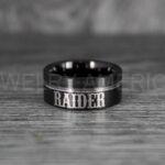 Raiders Ring, Raider Ring, Raiderette Ring, Couple Rings, Couple Wedding Rings, Couple Wedding Bands - Image 3