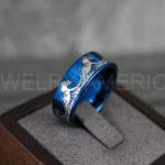 Ocean Wave Ring, Wave Ring, Beach Jewelry, Beach Wedding Ring, Summer Wedding Ring