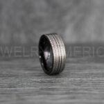 Tire Ring, Tire Tread Pattern Ring, Tire Tread Ring, Mechanic Ring, Auto Racing Ring, Truck Driver Ring