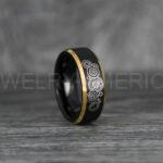 Dr Who Ring, Dr Who Wedding Ring, Dr Who Jewelry, Gallifreyan Ring, Gallifreyan Wedding Ring, Gallifreyan Wedding Band, Gallifreyan Jewelry - Image 3