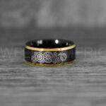 Dr Who Ring, Dr Who Wedding Ring, Dr Who Jewelry, Gallifreyan Ring, Gallifreyan Wedding Ring, Gallifreyan Wedding Band, Gallifreyan Jewelry - Image 2