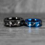 Flying Ducks Rings, Duck Hunting Rings, Hunting Wedding Bands, Hunting Wedding Rings, Hunting Jewelry, Duck Hunting Wedding Bands, Duck Jewelry