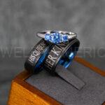 Her King His Queen Rings, King and Queen Rings, Couple Rings, Couple Wedding Bands