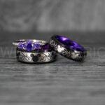 Mickey Mouse Rings, Mickey Rings, Couple Wedding Bands, Couple Rings, Mickey Mouse Wedding Bands