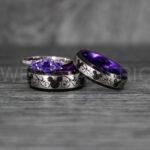 Mickey Mouse Rings, Mickey Rings, Couple Wedding Bands, Couple Rings, Mickey Mouse Wedding Bands