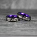 Mickey Mouse Rings, Mickey Rings, Couple Wedding Bands, Couple Rings, Mickey Mouse Wedding Bands - Image 2