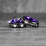 Mickey Mouse Rings, Mickey Rings, Couple Wedding Bands, Couple Rings, Mickey Mouse Wedding Bands