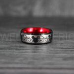 Mickey Mouse Rings, Mickey Rings, Couple Wedding Bands, Couple Rings, Mickey Mouse Wedding Bands - Image 2