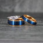Couple Rings, Couple Jewelry, Matching Wedding Rings, Matching Wedding Bands, Couple Wedding Rings, Couple Wedding Bands, Rose Gold Wedding Ring