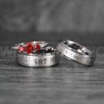 Viking Rings, Vegvísir Rings, Vikings Jewelry, Norsemen Rings, Nordic Runes Rings, Vikings Wedding Rings, Vikings Wedding Bands, Runes Wedding Rings, Nordic Rings