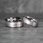 Viking Rings, Vegvísir Rings, Vikings Jewelry, Norsemen Rings, Nordic Runes Rings, Vikings Wedding Rings, Vikings Wedding Bands, Runes Wedding Rings, Nordic Rings