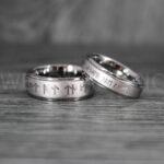Viking Rings, Vikings Jewelry, Norsemen Rings, Nordic Runes Rings, Vikings Wedding Rings, Vikings Wedding Bands, Runes Wedding Rings, Nordic Rings - Image 4
