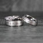 Viking Rings, Vikings Jewelry, Norsemen Rings, Nordic Runes Rings, Vikings Wedding Rings, Vikings Wedding Bands, Runes Wedding Rings, Nordic Rings