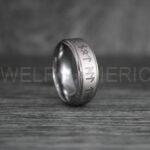 Viking Rings, Vegvísir Rings, Vikings Jewelry, Norsemen Rings, Nordic Runes Rings, Vikings Wedding Rings, Vikings Wedding Bands, Runes Wedding Rings, Nordic Rings - Image 2