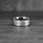 Viking Rings, Vikings Jewelry, Norsemen Rings, Nordic Runes Rings, Vikings Wedding Rings, Vikings Wedding Bands, Runes Wedding Rings, Nordic Rings - Image 2